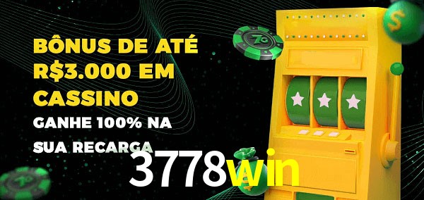 3778win melhor bônus de depósito